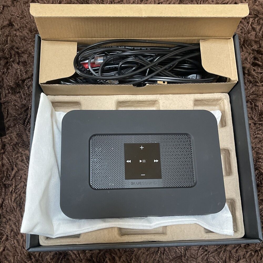 Bluesound Node 2i Hi-Res Music Streamer - Black With Box